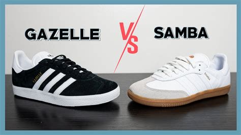 sambas gazelles|difference between gazelle and samba.